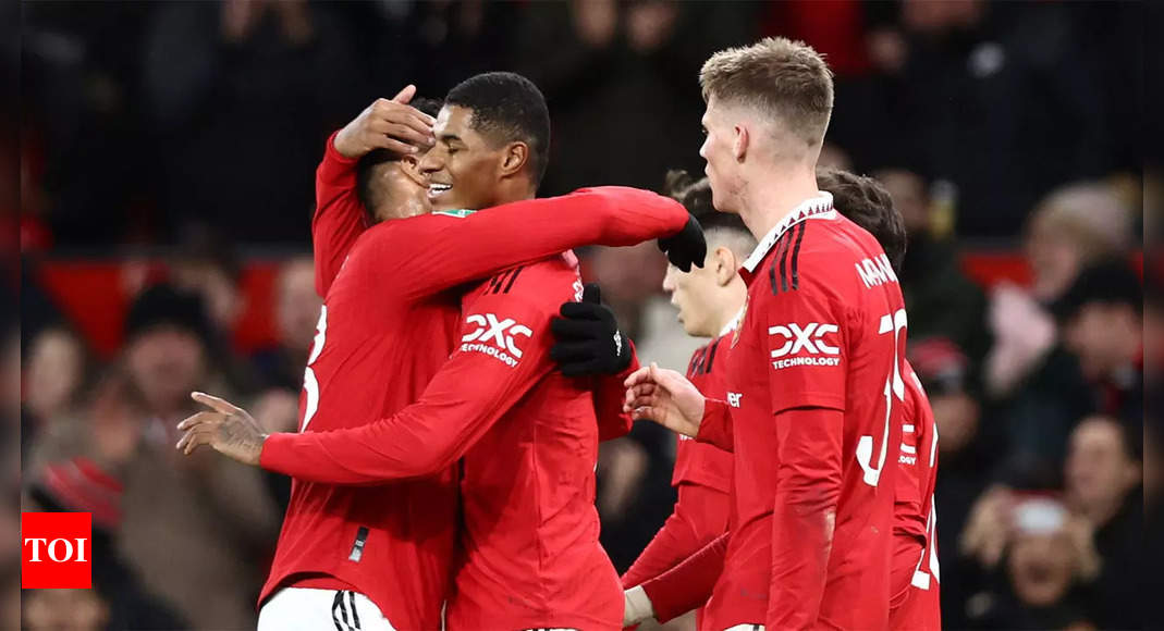 Man United, Newcastle ease into League Cup semi-finals | Football News – Times of India