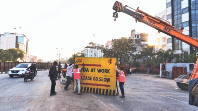 Traffic diversion on Tonk Road to help Laxmi Mandir Tiraha project