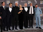 Director Martin McDonagh cast members and crew of The Banshees of Inisherin pose reuters