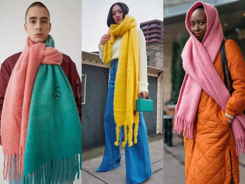 Cool ways to style a muffler Times of India