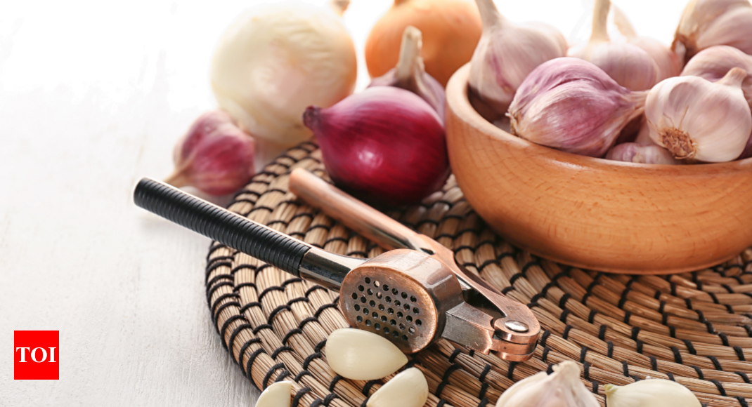 Manual Garlic Press And Peeler Set, Press Garlic Cloves Easy And  Efficiently