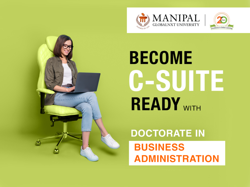 Polish your applied research skills with Manipal GlobalNxt University’s online Doctorate in Business Administration programme