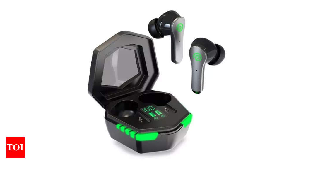 Ptron Bassbuds Epic true wireless earbuds with water-resistant design, gaming mode launched at Rs 799 – Times of India