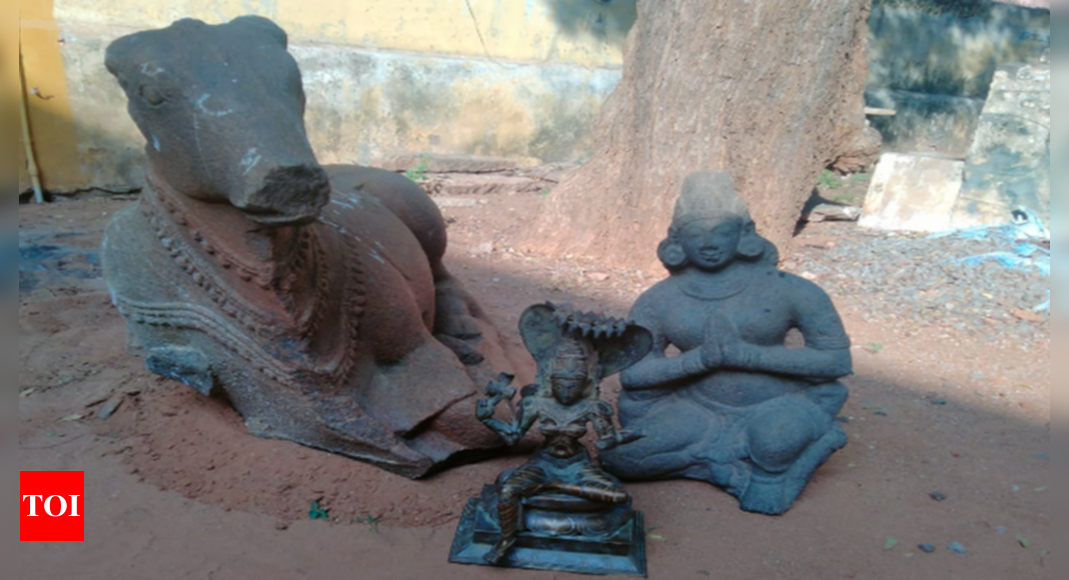 Tirunelveli museum gets three antique sculptures unearthed from river ...