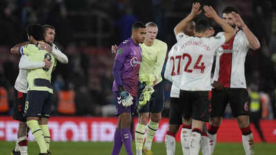 Manchester City exit League Cup after shock loss at Southampton