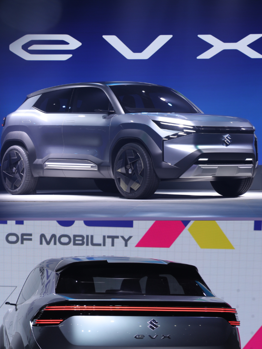 In Pics: Maruti Suzuki EVX Electric SUV Concept Unveiled With 550 Km ...