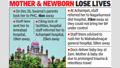 Why 124-km ordeal to deliver baby? HC to Telangana