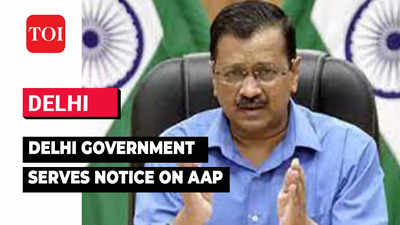 Deposit Rs 163 crore in 10 days for political advertisements, says Delhi govt to AAP
