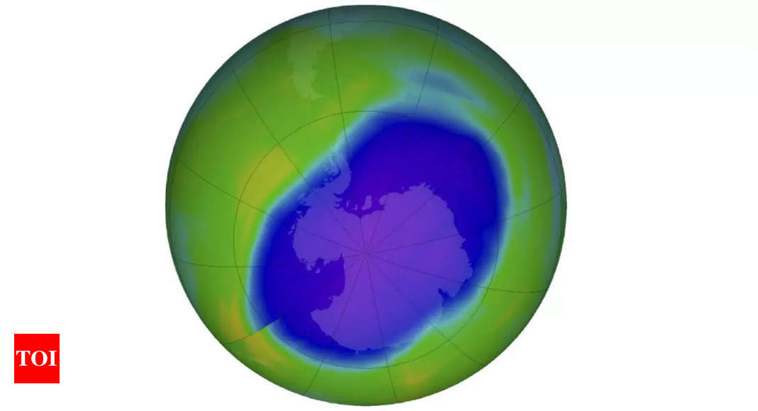 Earth’s Ozone layer is recovering as damaging chemicals phased out – Times of India