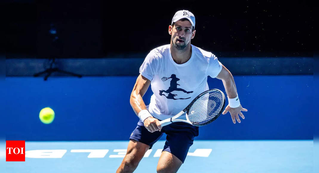 Djokovic faces Carballes Baena, Swiatek meets Niemeier at Australian Open | Tennis News – Times of India