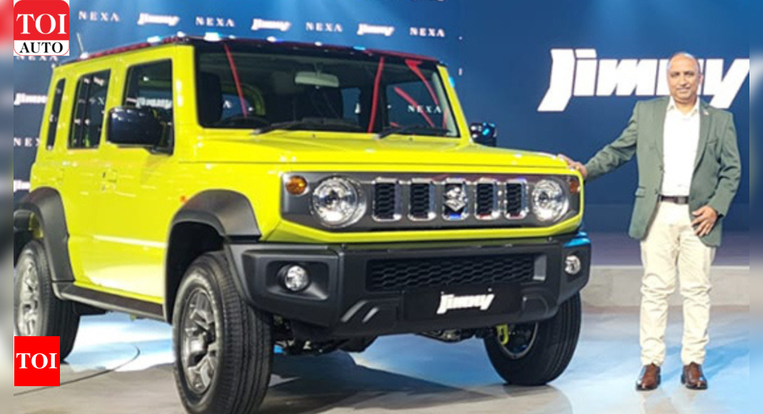 Auto Expo 2023: Maruti Suzuki Jimny 5-door SUV unveiled, bookings open -  Times of India