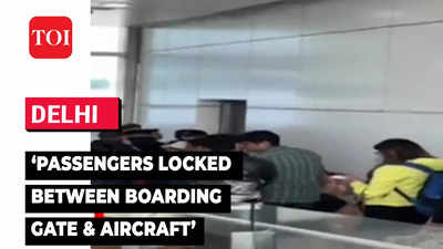 Passengers claim SpiceJet made them wait for hours at Delhi Airport aerobridge