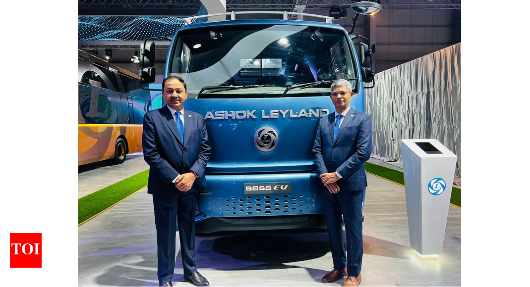 Ashok Leyland showcases electric, hydrogen fuel cell commercial
