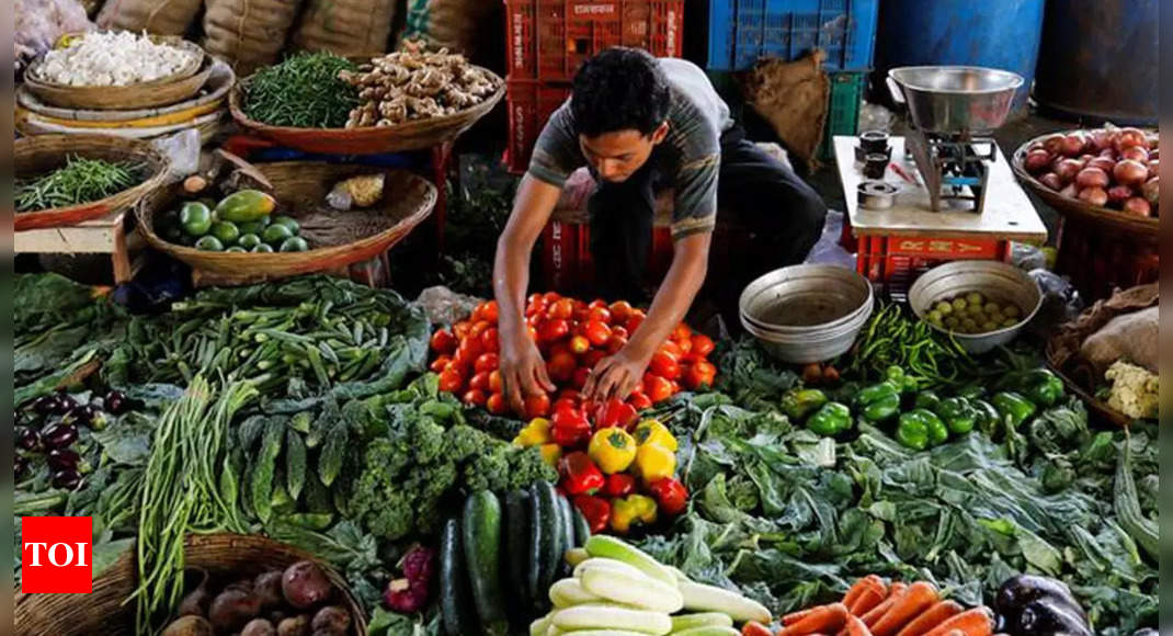 Retail inflation eases to 5.72% in December as against 5.88% in November – Times of India