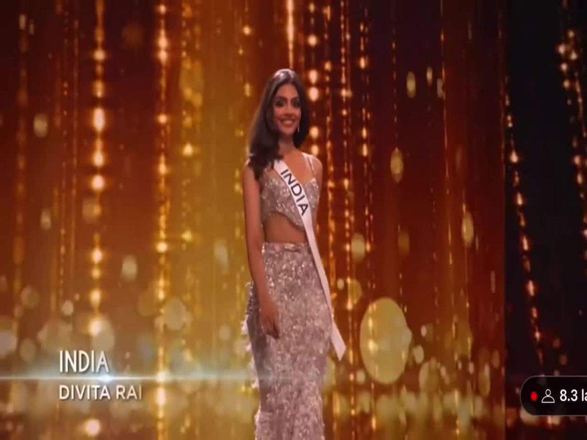 Divita Rai nailed the Evening Gown round at the Preliminary Competition