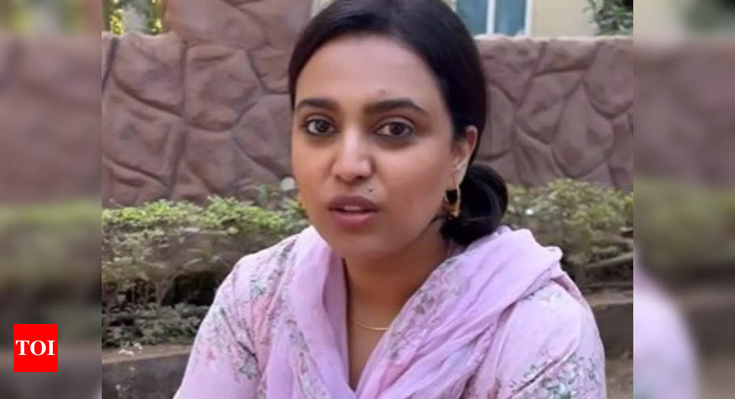 Swara Bhasker gets her nose pierced for ‘Mrs Falani’, drops video to prove that actors work hard and go through pain – Times of India