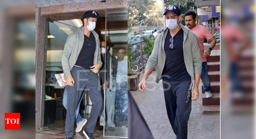 Hrithik Roshan spotted in the city at bone marrow transplant check-up | Hindi Movie News