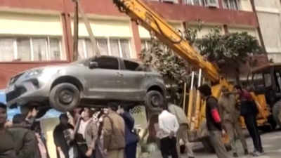 Delhi Kanjhawala death case: Forensic team examines involved vehicle