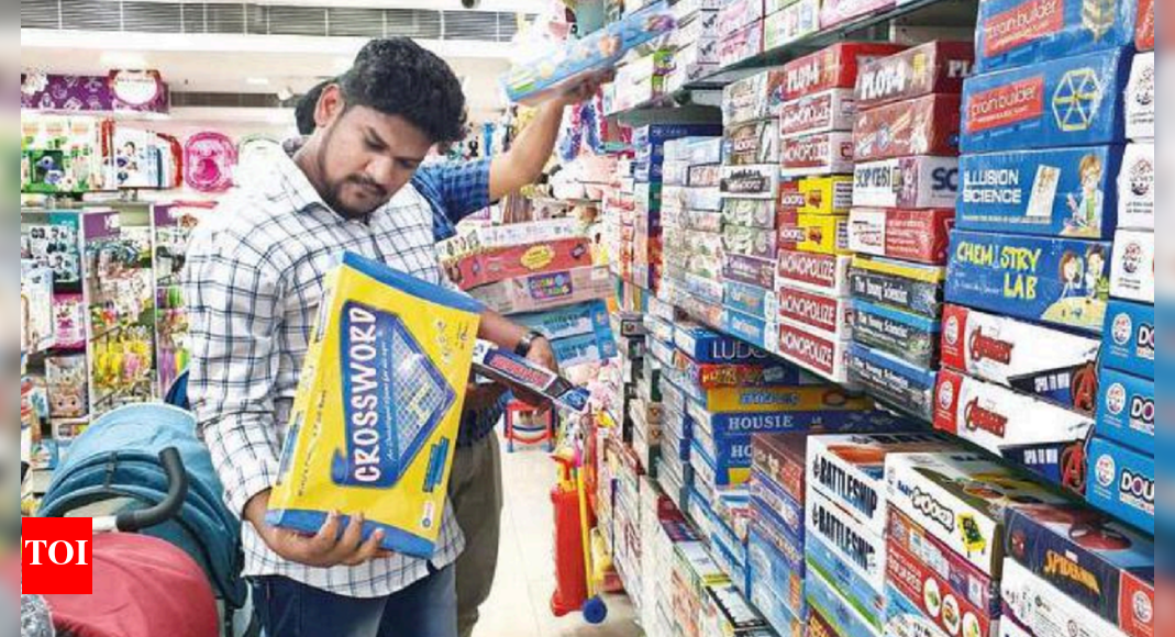 Chennai officials seize 817 unsafe toys Chennai News Times of India
