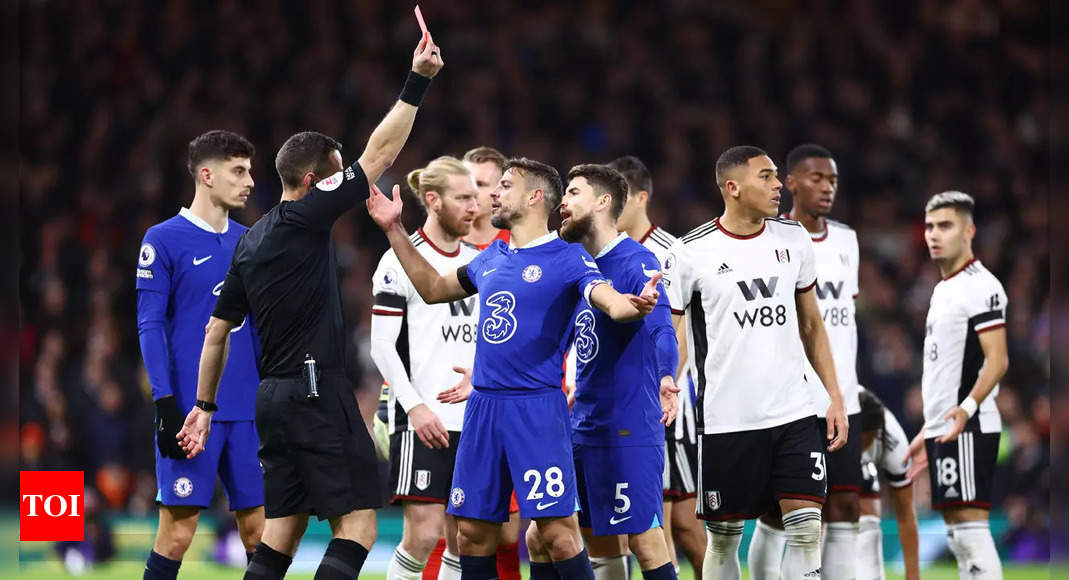 EPL: Potter’s misery mounts as Fulham beat Chelsea after Felix red card | Football News – Times of India