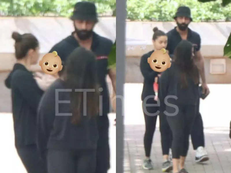 Ranbir Kapoor and Alia Bhatt make FIRST appearance with daughter Raha Kapoor - PICS INSIDE