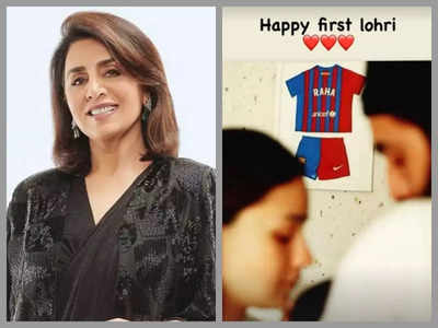 Neetu Kapoor has the sweetest wish for Ranbir Kapoor and Alia Bhatt’s daughter Raha on her first Lohri – See post