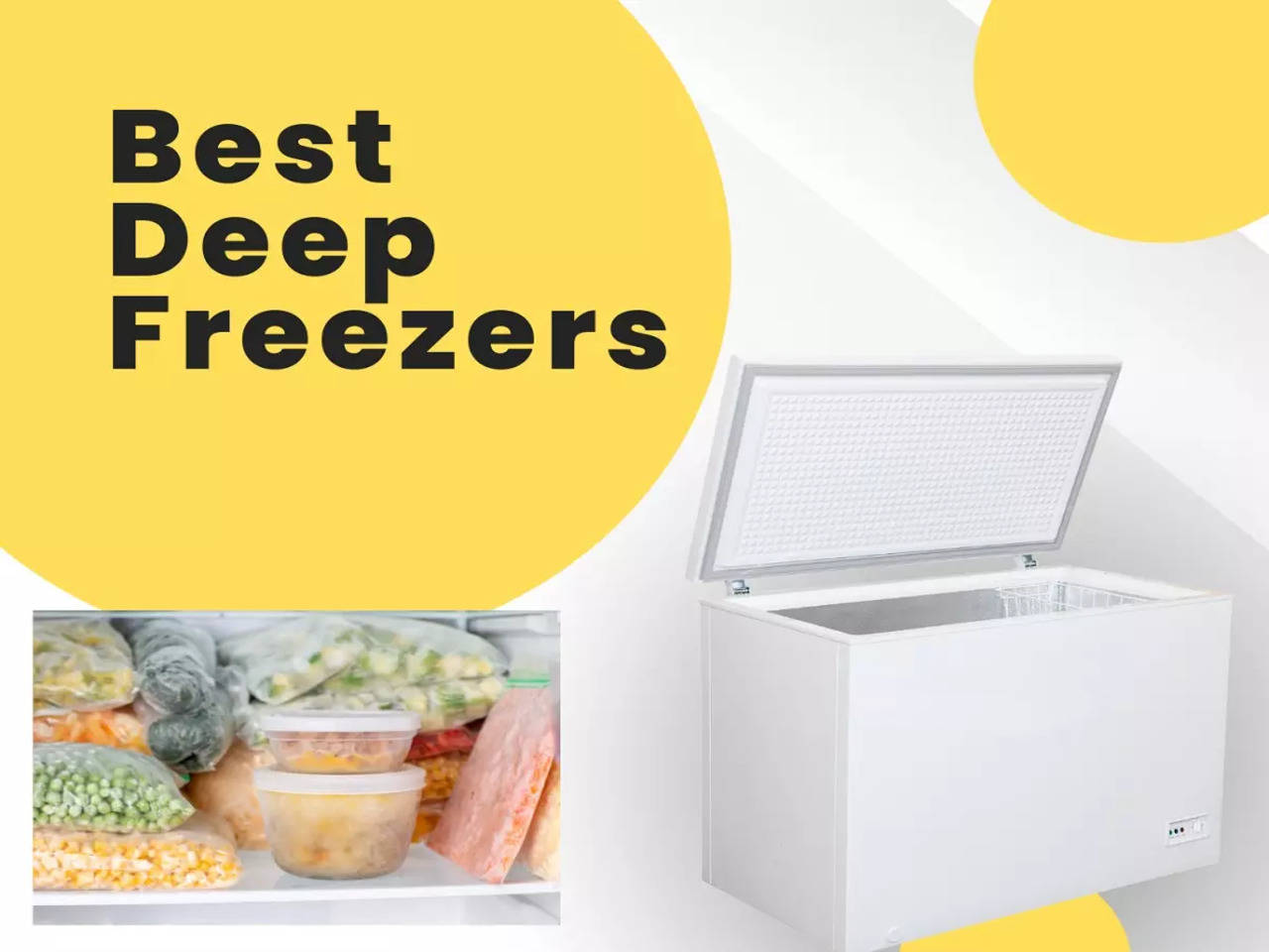 Best deep freezers for both personal and business needs  picture