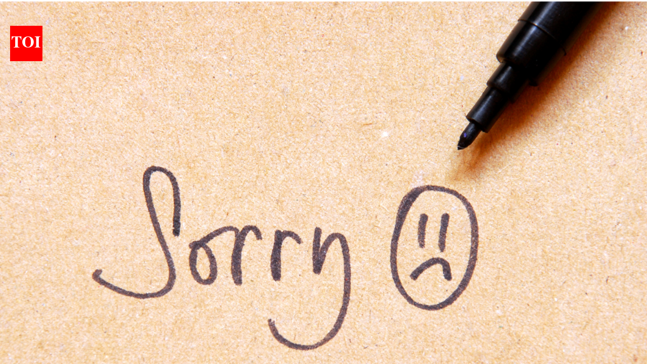 5 phrases to say instead of saying 'sorry'