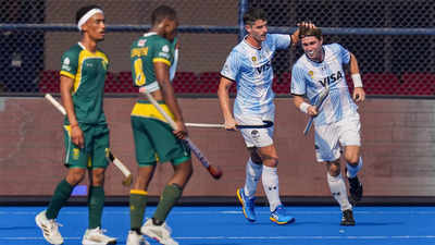 Argentina toil to beat South Africa 1-0 in FIH men's World Cup opener