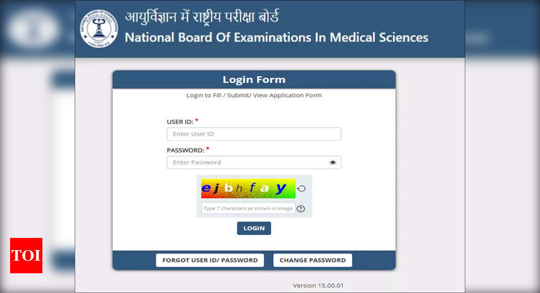 NBEMS FMGE Admit Card for Dec 2022 released on nbe.edu.in, download here – Times of India