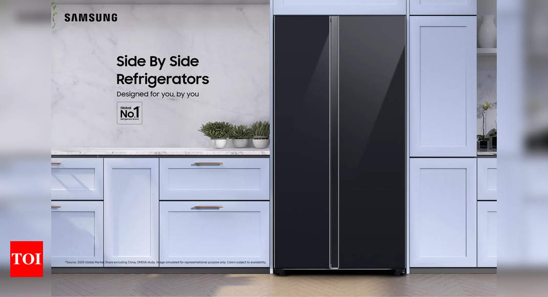 Samsung announces new range of premium side-by-side Wi-Fi refrigerators, price starts at Rs 1,13,000 – Times of India