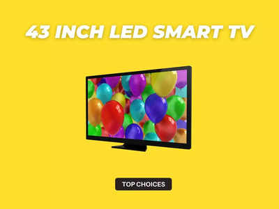 43 Inch Smart TV: Best options available online (February, 2024)
