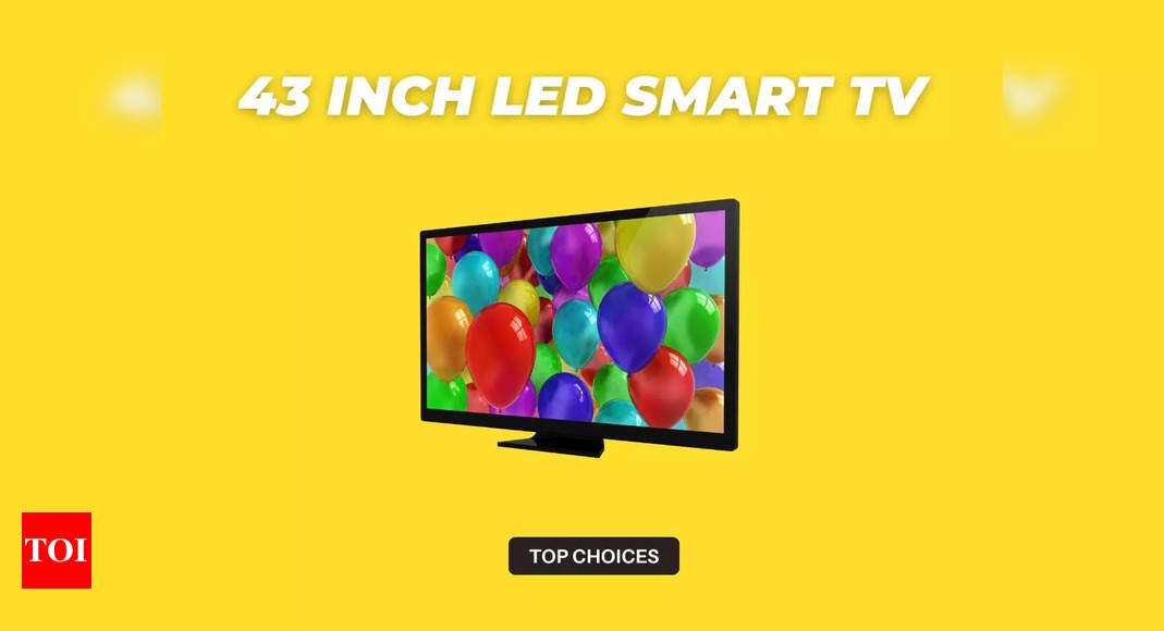 Best 43 inch smart TVs available in India Times of India (June, 2024)