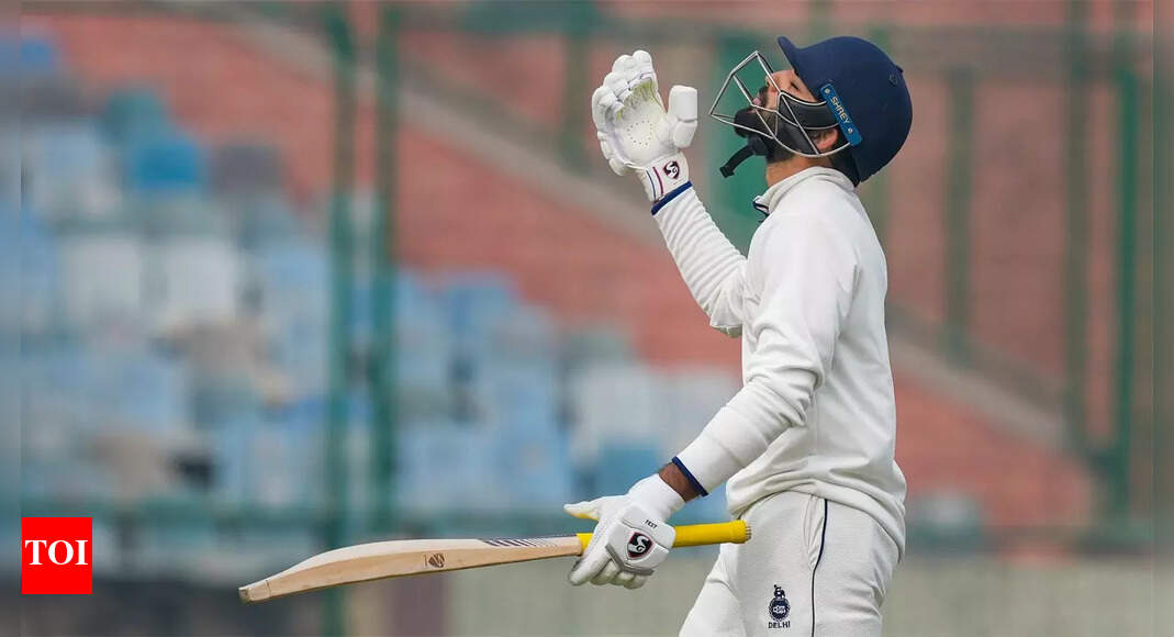 Ranji Trophy Delhi get first 3 points of season but are officially out