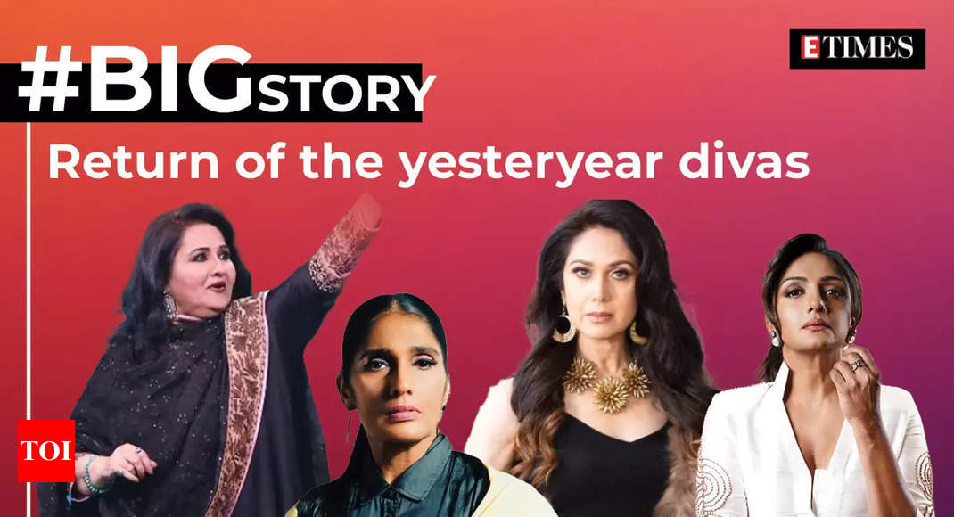 What’s happening with the yesteryear heroines? Can OTT be their medium for comeback? – #BigStory – Times of India