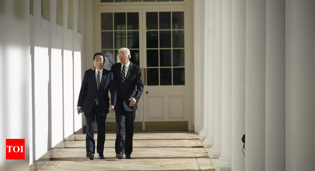 US President Biden hails Japan defence reforms, tells Kishida alliance strong – Times of India
