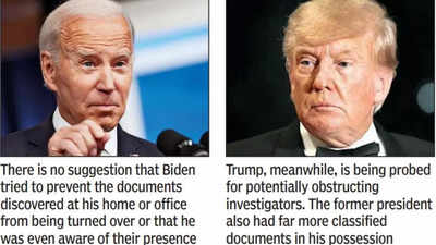 Tale of two presidents: Political futures under cloud of classified documents