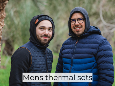 Buy ALMO - Mens Thermal Wear Set, Winter Innerwear for Men, Full Sleeves
