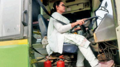 Homemaker to wrestler, women at wheel of Delhi Transport Corporation buses
