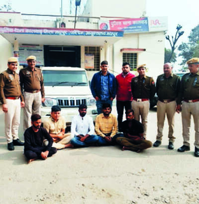 Chennai cop killer among 5 held in city