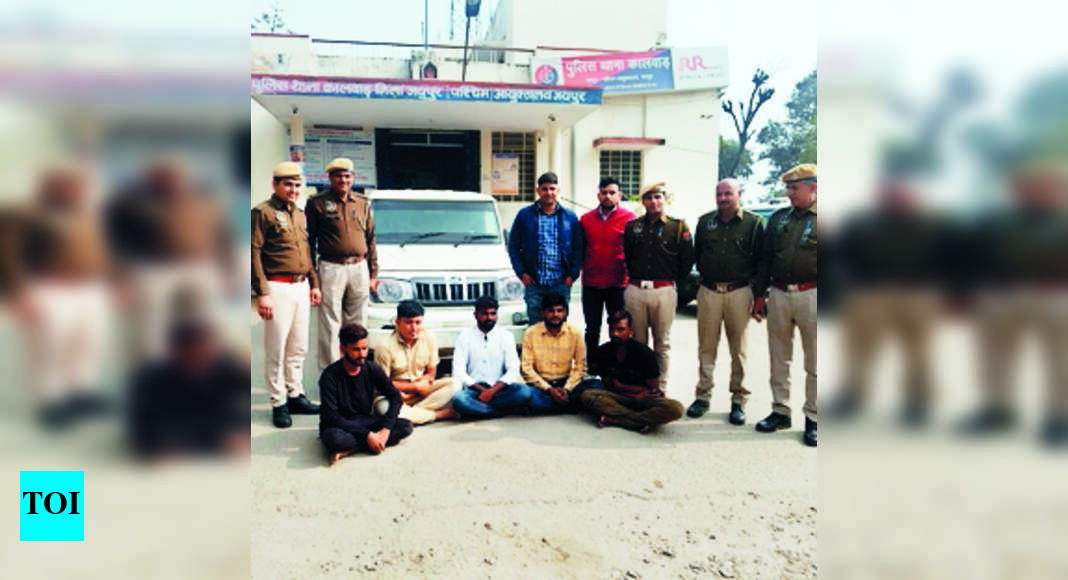 Chennai Cop Killer Among 5 Held In City | Jaipur News - Times of India