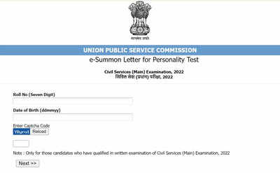UPSC Civil Services 2022: CSE Personality Test admit card released on upsc.gov.in, interview begins Jan 30