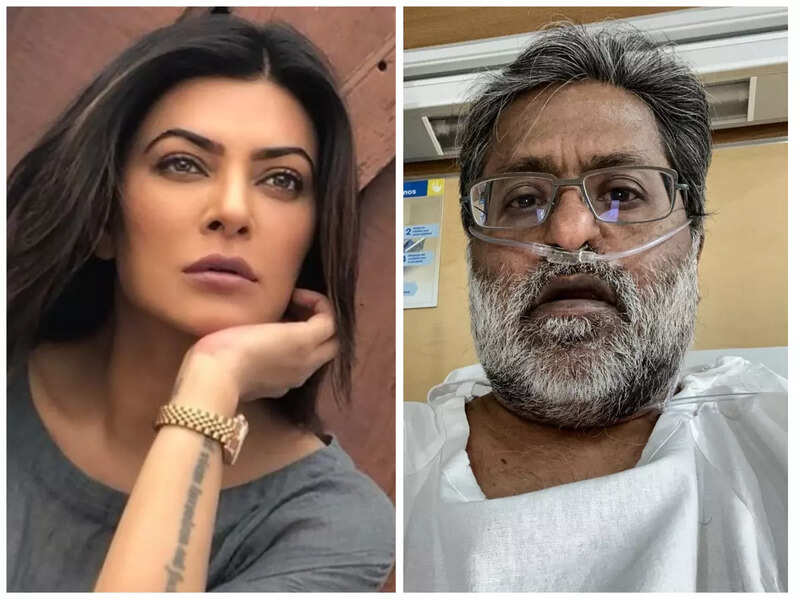 Sushmita Sen's 'partner' Lalit Modi tests positive for Covid-19; put on oxygen support