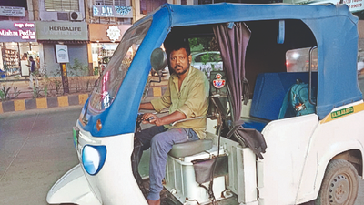 Auto Driver Ekes Out Living Despite An Injured Spine | Mangaluru News ...