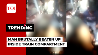 On cam: Man brutally beaten up onboard Pratapgarh bound Padmavat Express