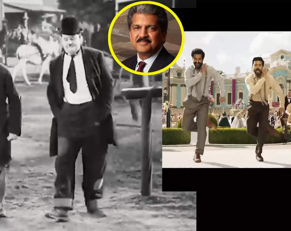 
Anand Mahindra drops edited video of Laurel and Hardy dancing to 'RRR' song 'Naatu Naatu' after winning Golden Globe: 'No one is immune from the catchiness of this song'
