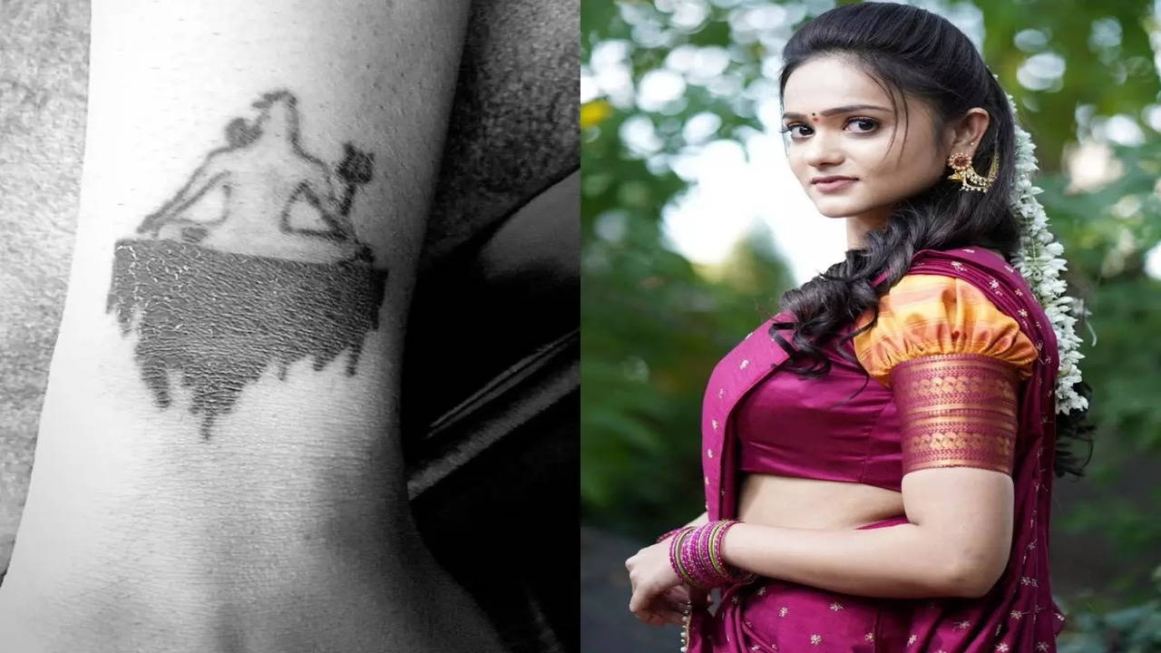 Bhagyashree Mote,महामृत्युंजय मंत्र टॅटू- 'धर्माचा अपमान करण्याएवढी मोठी  नाही,' ट्रोल करणाऱ्यांना अभिनेत्रीचं उत्तर - bhagyashree mote  mahamrityunjay mantra tattoo troll ...