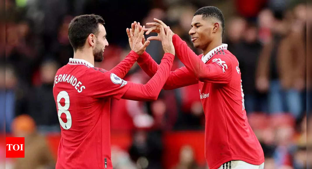 Marcus Rashford stars as Manchester United come back to beat Manchester City 2-1 in dramatic EPL derby | Football News – Times of India