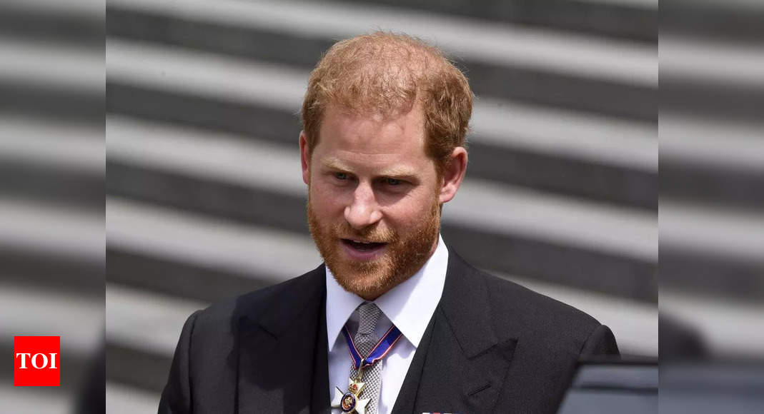 Prince Harry says he left most damaging claims out of memoir – Times of India
