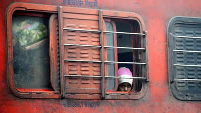 Trader stripped, thrashed in train over religious slogan